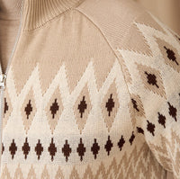 Strickjacke mit Fair-Isle-Muster