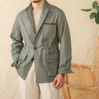 Jacke aus Wildleder
