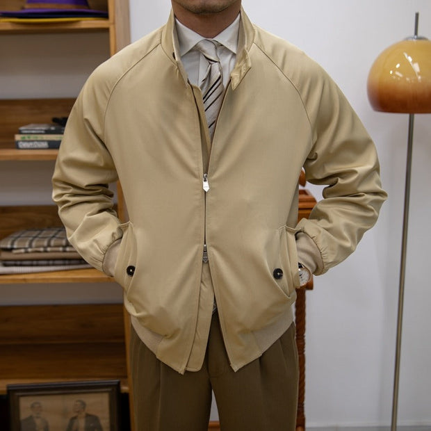 Harrington-Jacke im Vintage-Stil