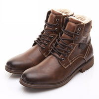 Winterstiefel mit Ledereffekt für Herren - Darsen