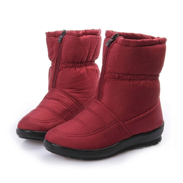 Wasserdichte gepolsterte Damenstiefel mit rutschfester Sohle - Zara