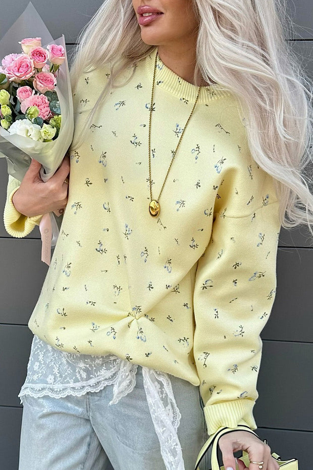 Lockerer Street-Style-Pullover im modernen Stil