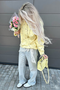 Lockerer Street-Style-Pullover im modernen Stil