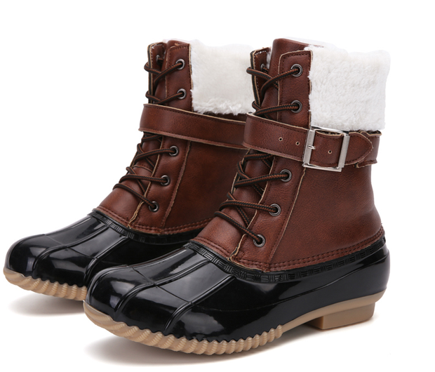 Wasserdichte Damenstiefel mit Warmfutter und rutschfester Sohle - Maeve