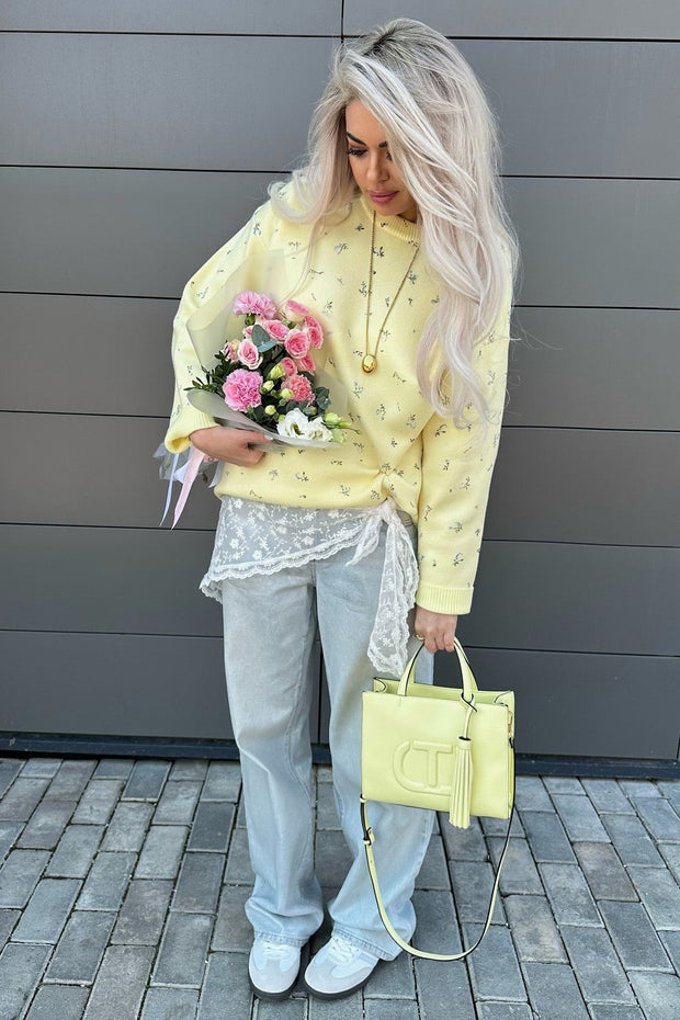 Lockerer Street-Style-Pullover im modernen Stil
