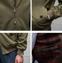 Harrington-Jacke im Vintage-Stil