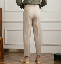 Elegante Winterhose mit hohem Bund und Bundfalten