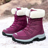 Wasserdichte Damen-Schneestiefel mit Warmfutter - Isolde