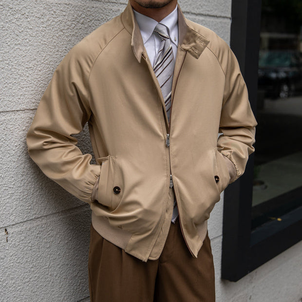 Harrington-Jacke im Vintage-Stil