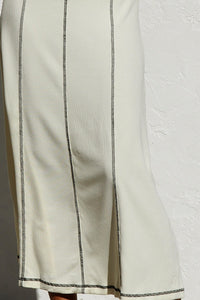 Ariana Kleid CREME im modernen Stil