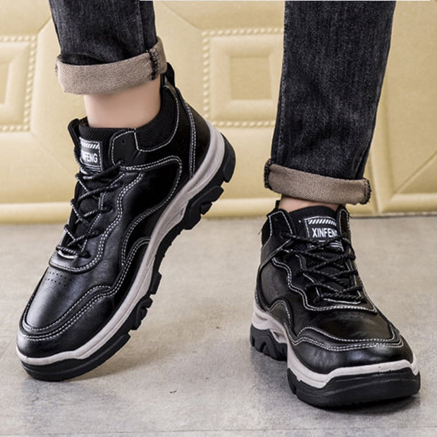 Herren-Winterpantoffeln mit flauschigem Futter - Darel