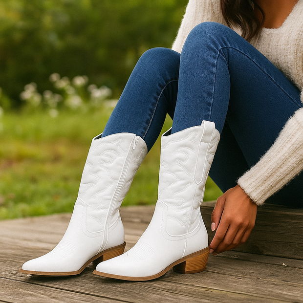 Hohe Cowboystiefel für Frauen - Valeska