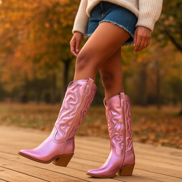 Hohe Cowboystiefel für Frauen - Valeska