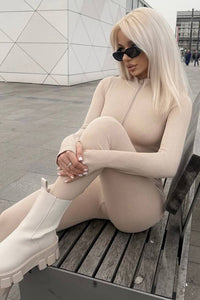 Winter-Slim-Overall im modernen Stil