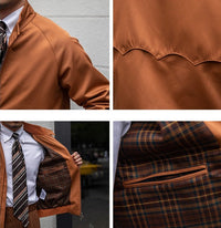 Harrington-Jacke im Vintage-Stil