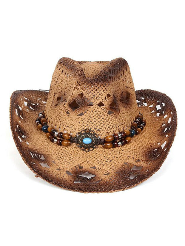 Western Vintage Denim Hohlhut im modernen Stil