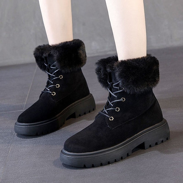 Damen-Thermostiefel mit Soft-Touch-Effekt - Vaelinne