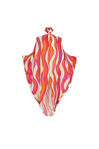 Neckholder-Badeanzug und Ein-Schulter-Bikini