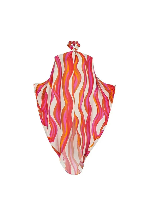 Neckholder-Badeanzug und Ein-Schulter-Bikini