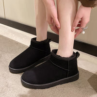 Winterstiefeletten aus Wildleder mit weichem Futter - Mia