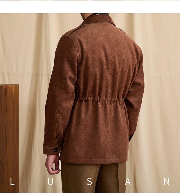Jacke aus Baumwollcord