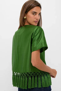 Kamel Faux Wildleder Cold-Shoulder Kurzes Kleid