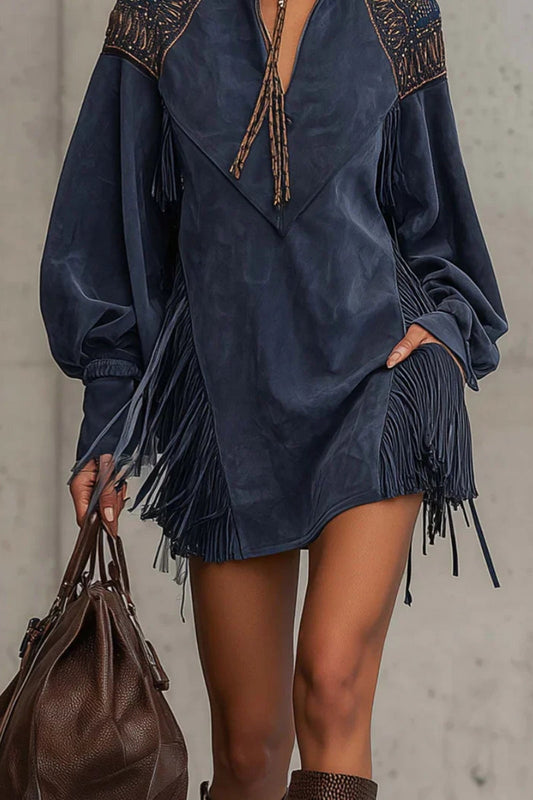 Garden Glow Mini-Kleid mit Spitzenbesatz im modernen Stil