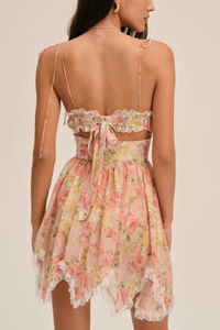 Elea asymmetrisches Kurzes Kleid