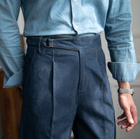 Hose aus Denim mit geradem Schnitt