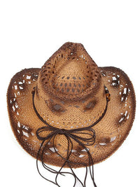 Western Vintage Denim Hohlhut im modernen Stil