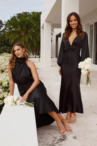 Esther Langes Kleid - Schwarz