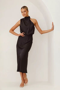 Esther Langes Kleid - Schwarz
