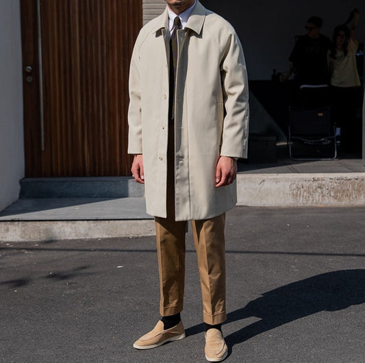 Trenchcoat mit bügelleichter Verarbeitung
