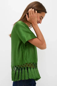 Kamel Faux Wildleder Cold-Shoulder Kurzes Kleid
