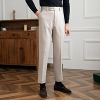 Hose aus Wollfilz mit geradem Schnitt