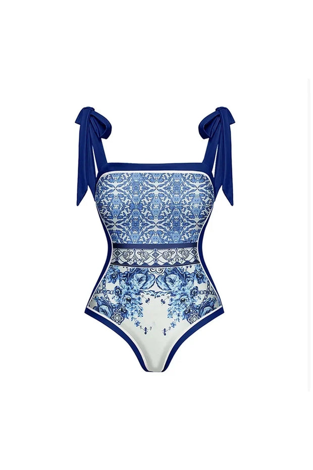 Boho-Muster Badeanzug