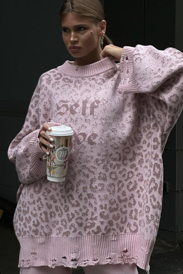 Oversize Streetwear Hoodie mit Used-Look im modernen Stil