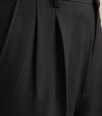 Elegante Winterhose mit hohem Bund und Bundfalten