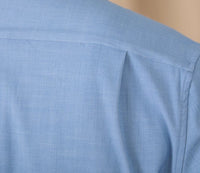 Hemd aus Denim mit einteiligem Kragen, langen Ärmeln und fließendem Fall