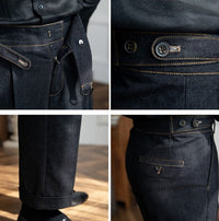 Hose aus Denim mit geradem Schnitt