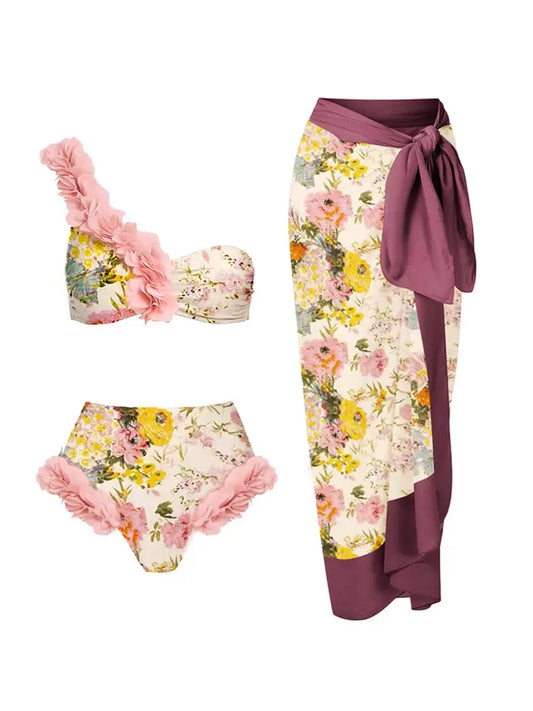 Handgefertigtes Applikations-Set Bikini