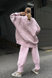 Oversize Streetwear Hoodie mit Used-Look im modernen Stil