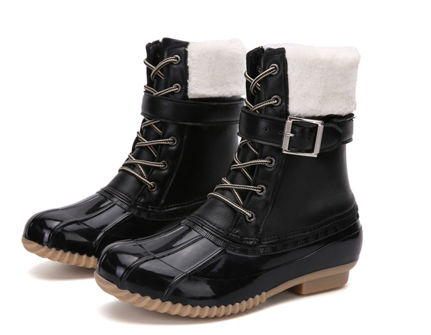 Wasserdichte Damenstiefel mit Warmfutter und rutschfester Sohle - Maeve