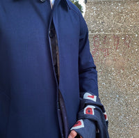 Trenchcoat aus Wollmischung mit Gürtel