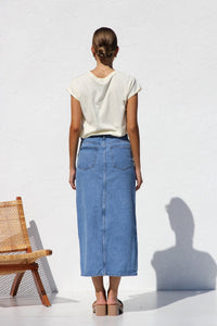 April Jeansrock im modernen Stil
