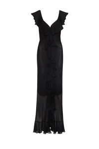 figurbetontes Kleid mit Schlitz und figurbetontem Schnitt