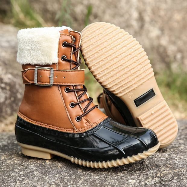Wasserdichte Damenstiefel mit Warmfutter und rutschfester Sohle - Maeve