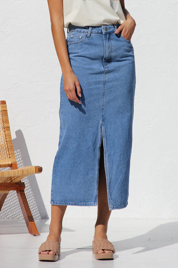 April Jeansrock im modernen Stil
