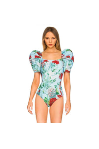 Bikini-Set im französischen Stil mit Spitzenbesatz und Bindebändern im modernen Stil
