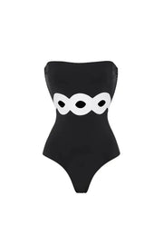 Bandeau-Badeanzug